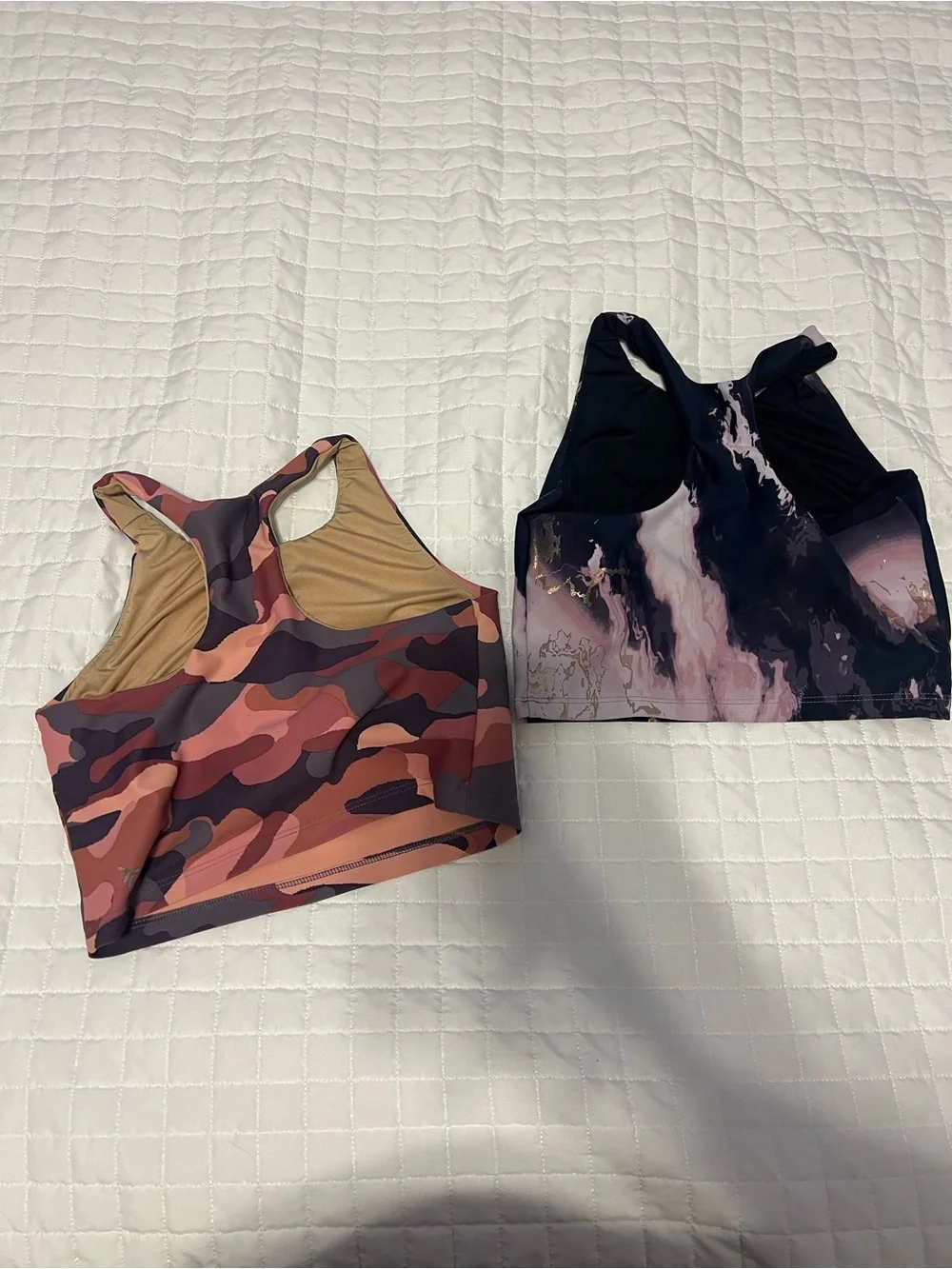 Kids' Active Crop Tops & Graphic Tee - Pink/Mauve Set